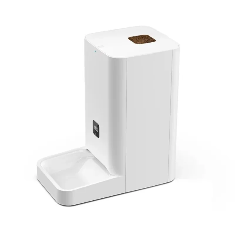 Smart Pet Feeder With App Connection Timing Quantification Feeding