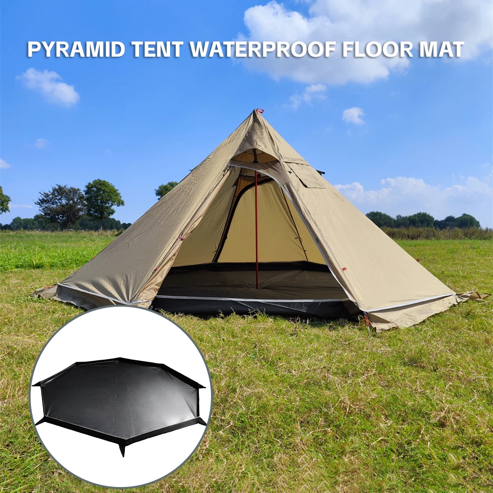 Tent Floor Mat Pyramid Tent Waterproof Ground Mat Picnic Mat Waterproof Beach Mat