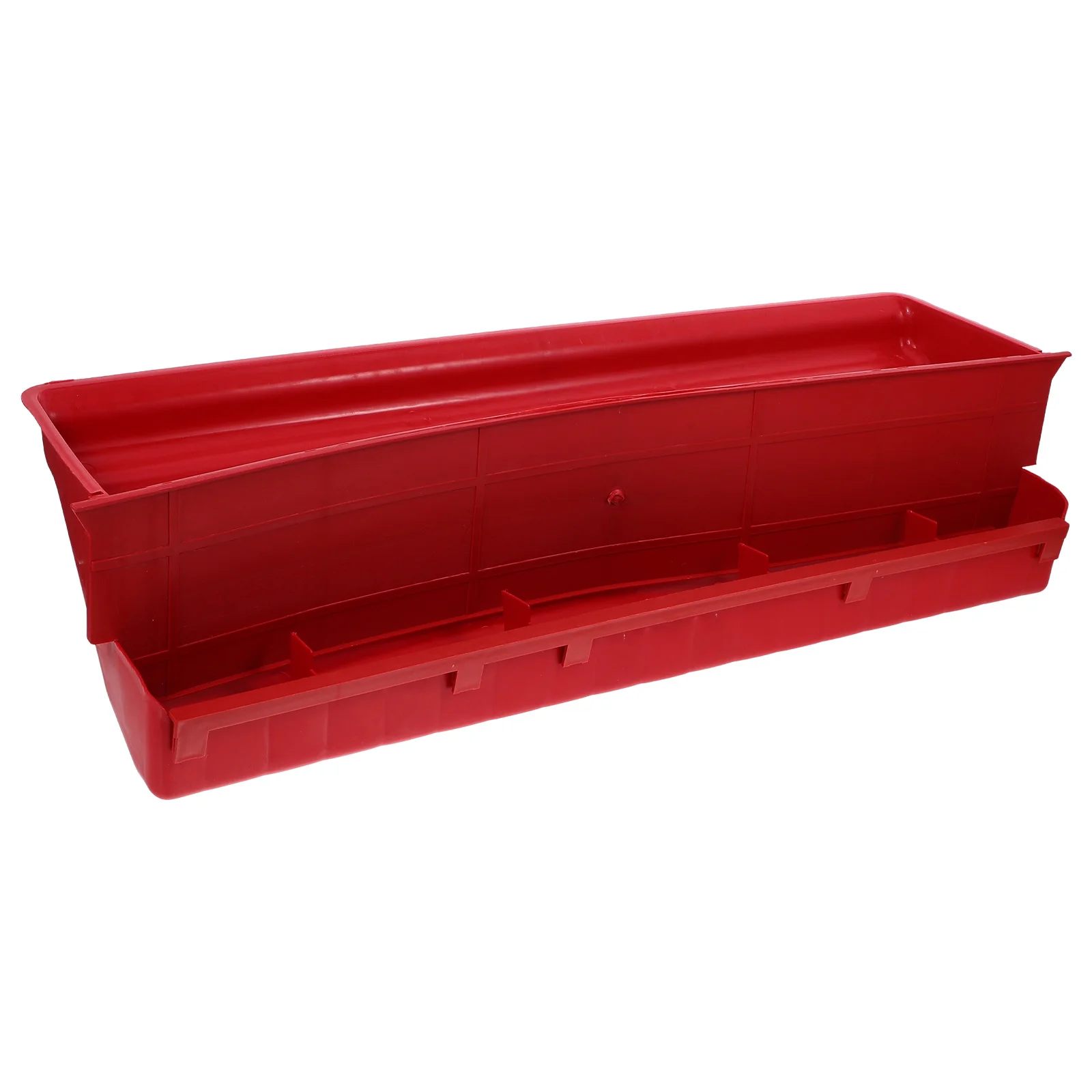 

Automatic Chicken Feeder Durable ABS Material Easy Refill Clean Sun Protection Poultry Feeding Supplies Containers Troughs