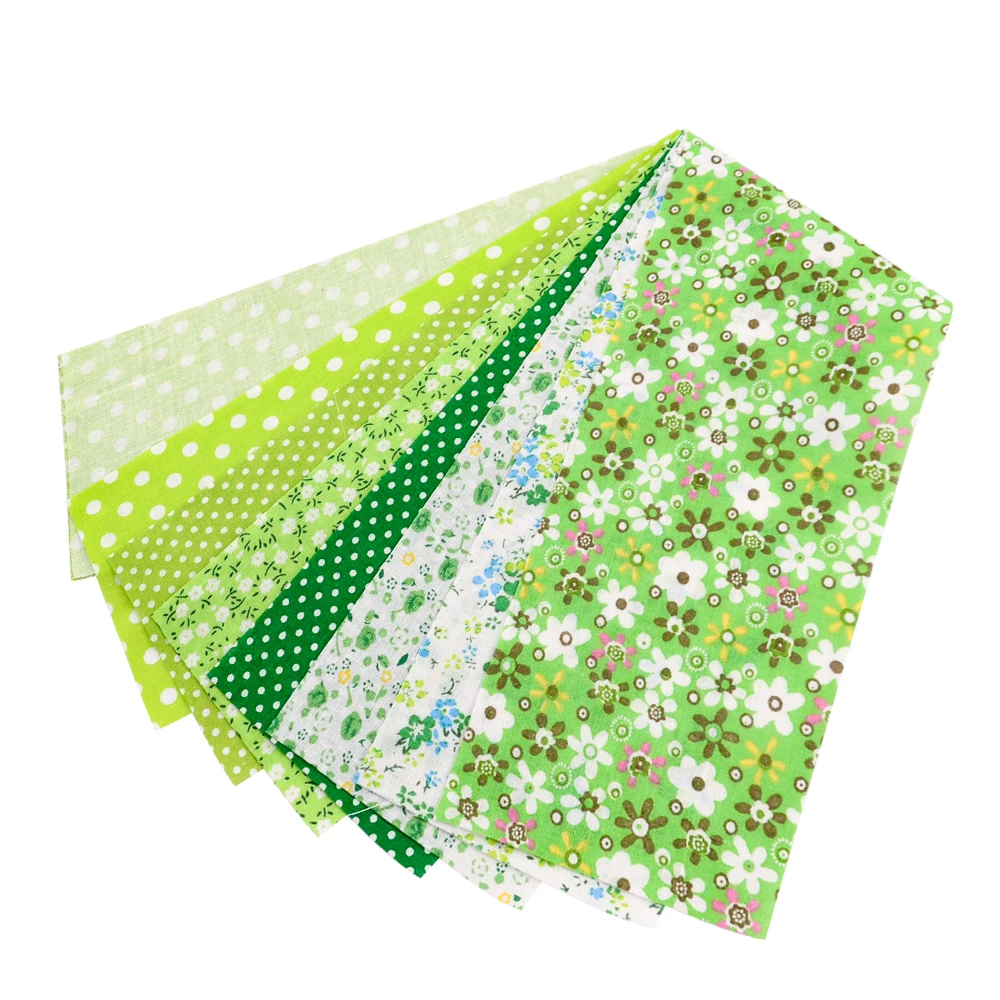 Teramila Neuheiten Bunte Design 6-8 PCS /Lot 9CM x 50CM Nähen Material Baumwolle Gelee rollen Streifen Plain Stoff Patchwork – Detail 16