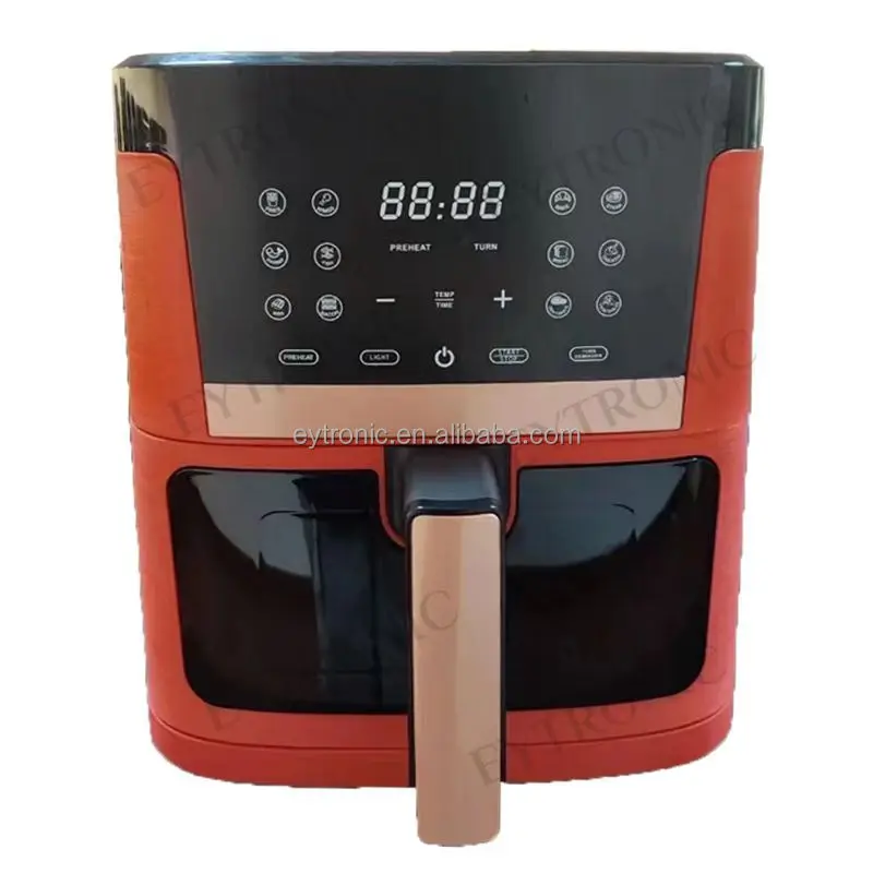 

2026 New Model Multi-functional2026 New Deep 5L 5.5L 6.5L 7.5L 8L Electric Smart air Fryer Digital Oilfree air Fryer with Viewab
