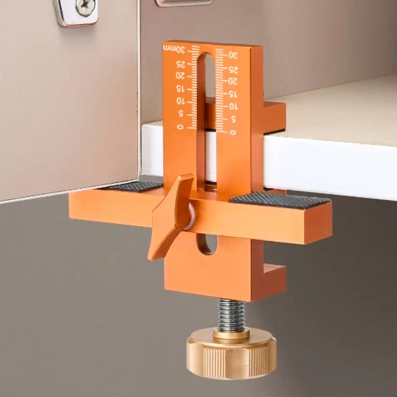 

Aluminum Cabinet Door Installation Positioner Cabinet Hardware Jig Cabinet Door Mount Locator Hardware Jig 7-40mm D2RD