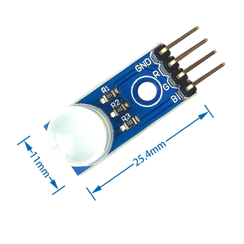 Diode électroluminescente de module LED RVB 10 mm pour Arduino