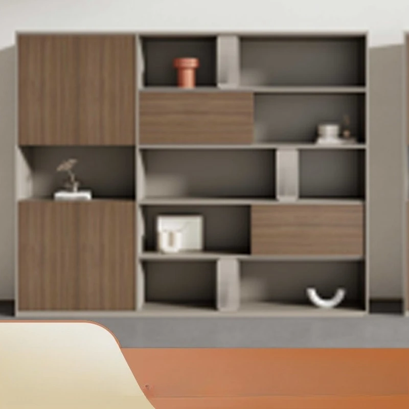 

Office floor-to-ceiling filing can be freely combined, multi-functional, beautiful, atmospheric, and creative document storage