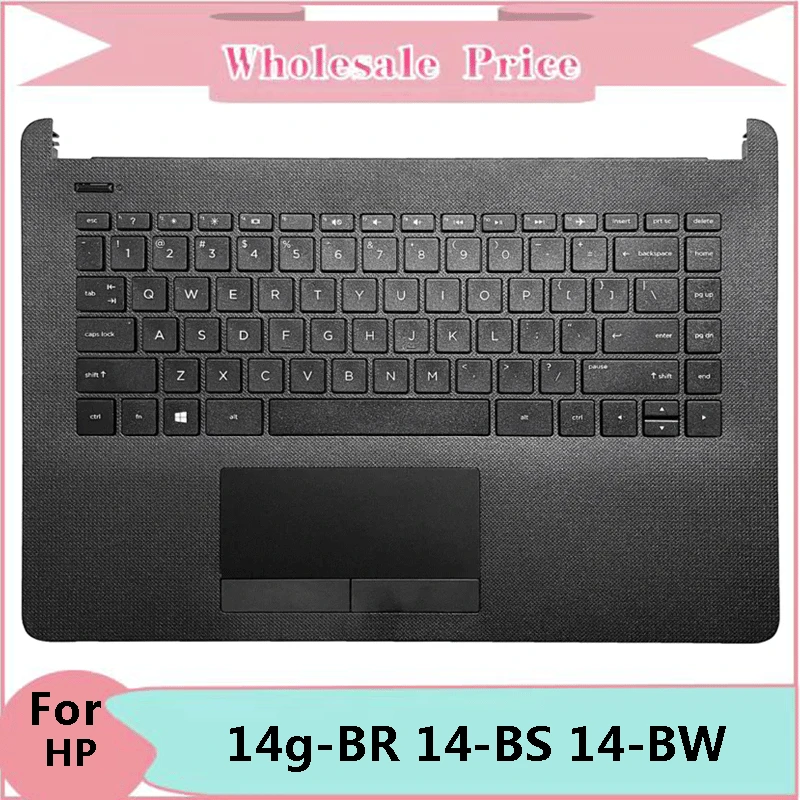 

New Original For HP 14g-BR 14-BS TPN-Q186 14-BW TPN-Q187 245 246 G6 Laptop Palmrest Case Keyboard US English Version Upper Cover