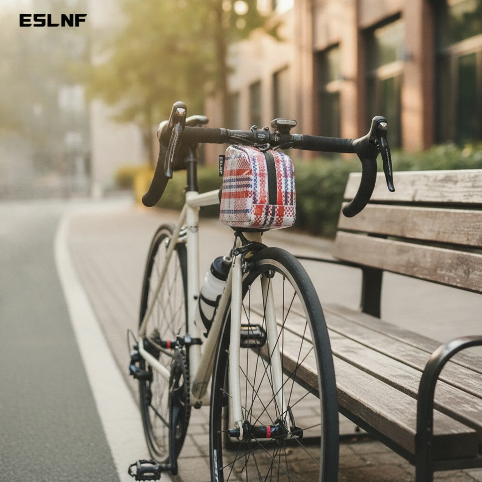 Top Tube Bag Sleek Triangle Bike Bag Bike Front Tube Pack Long-Lasting Two-Wheeler Triangle Pouch Slim for Cyclists, Cycling