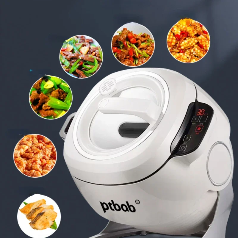 

Beibang Stir-fried Cooking Machine Multi-functional Dual-purpose Stir-fried Vegetables Noodles Soup Removable and Washable