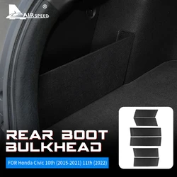 Car Sides Storage For Honda Civic 10th 11th Gen Trunk Storage Shelf Partitions Both Sides Organizer Box Interior Decoration