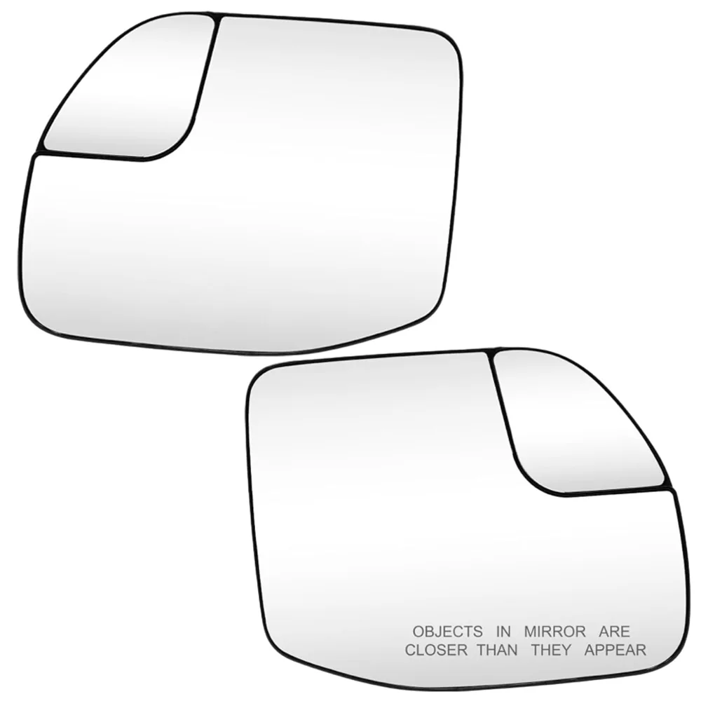 

For Ford Maverick US Version 2021-2024 ABS and Glass White Mirror Left/ Right Side Mirror Glass Heated
