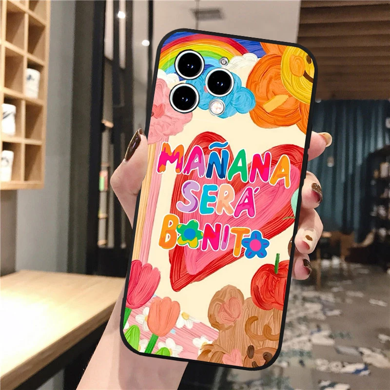 حافظة هاتف Manana Sera Bonito Karol G لهاتف آيفون 17 Pro Max Air 16 15 14 13 Pro Max 15 16 Pro 15Plus #1