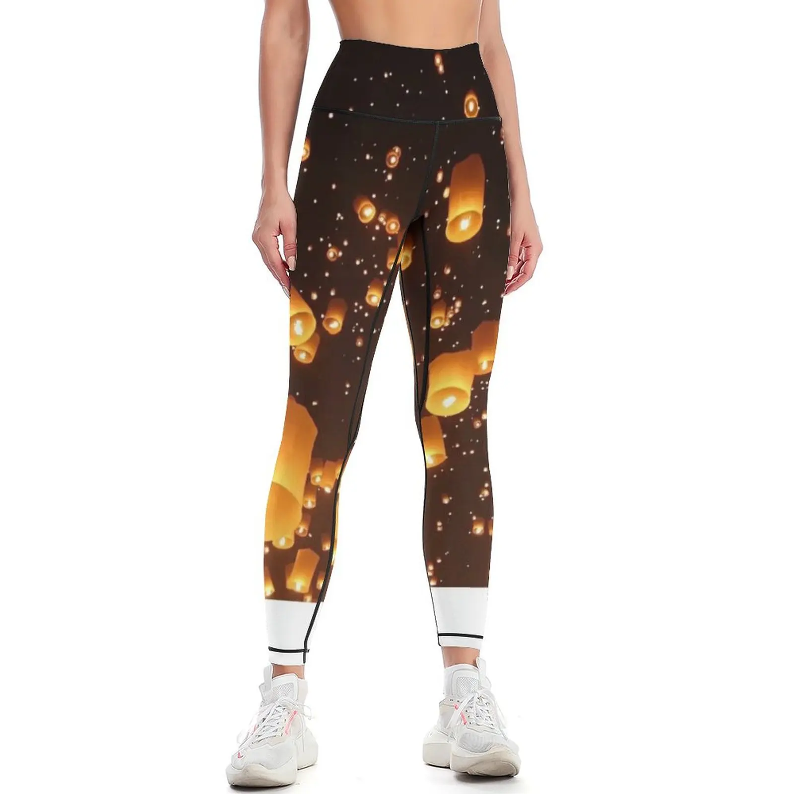 

Floating Lanterns Leggings Women's sports pants sporty woman gym Legging sexy woman for physical Womens Leggings