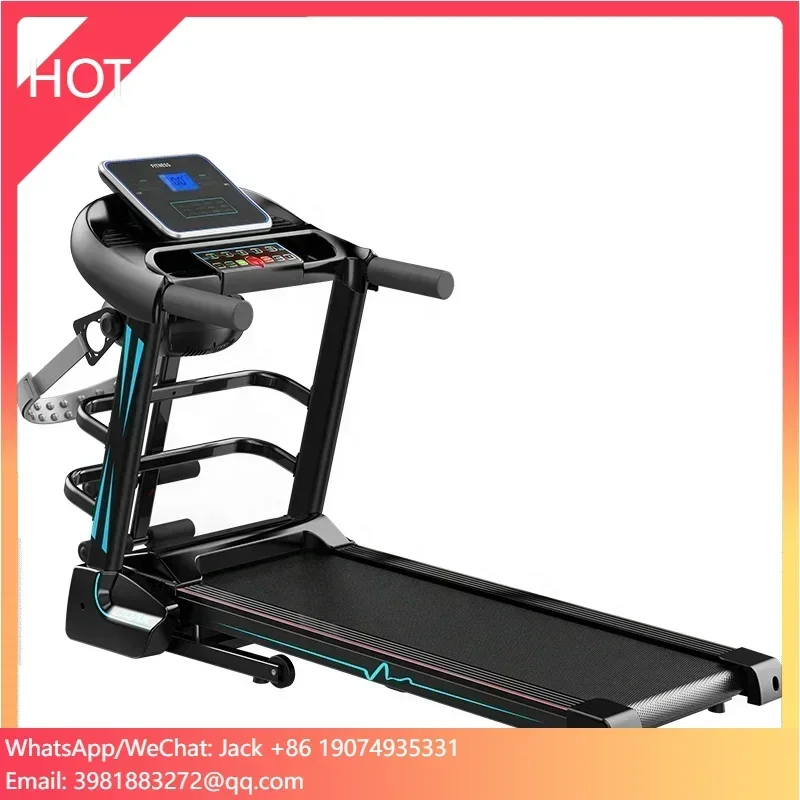 Gym Treadmill Running Machine Foldable Electric Walking Fitness Smart Treadmill For Home