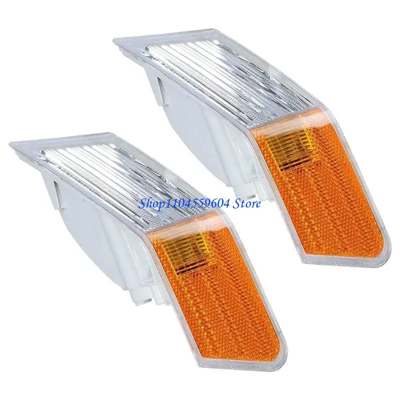 

12QM, 1 пара, крышка для парковочного указателя поворота на 2007-2017 годы, 68004180AC 68004181AC, габаритный угловой фонарь,