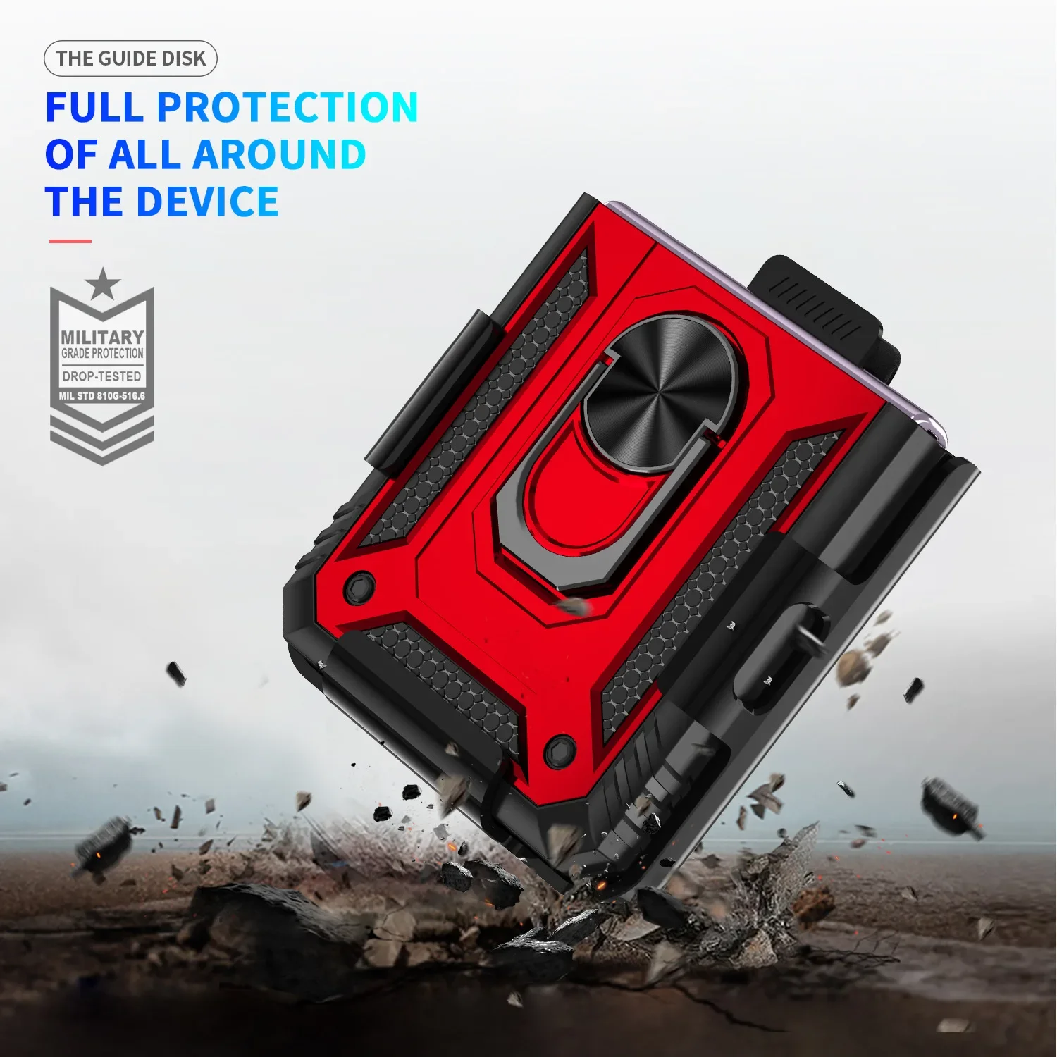 

Drop Protection Belt Clip Holder Cover Case for Samsung Galaxy Z Flip 3 5G Flip4 Flip 4 Flip3 Zflip4 Non-Slip Phone Bag