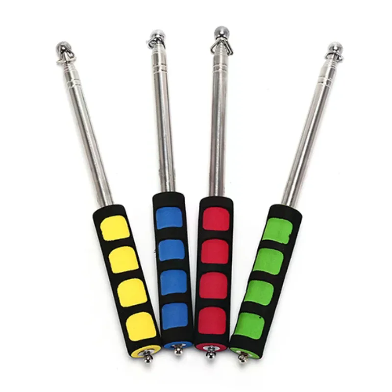 1.2M Flag Pole Portable Telescopic Flag Handheld Pole Tool For Flags Windsocks Stainless Steel