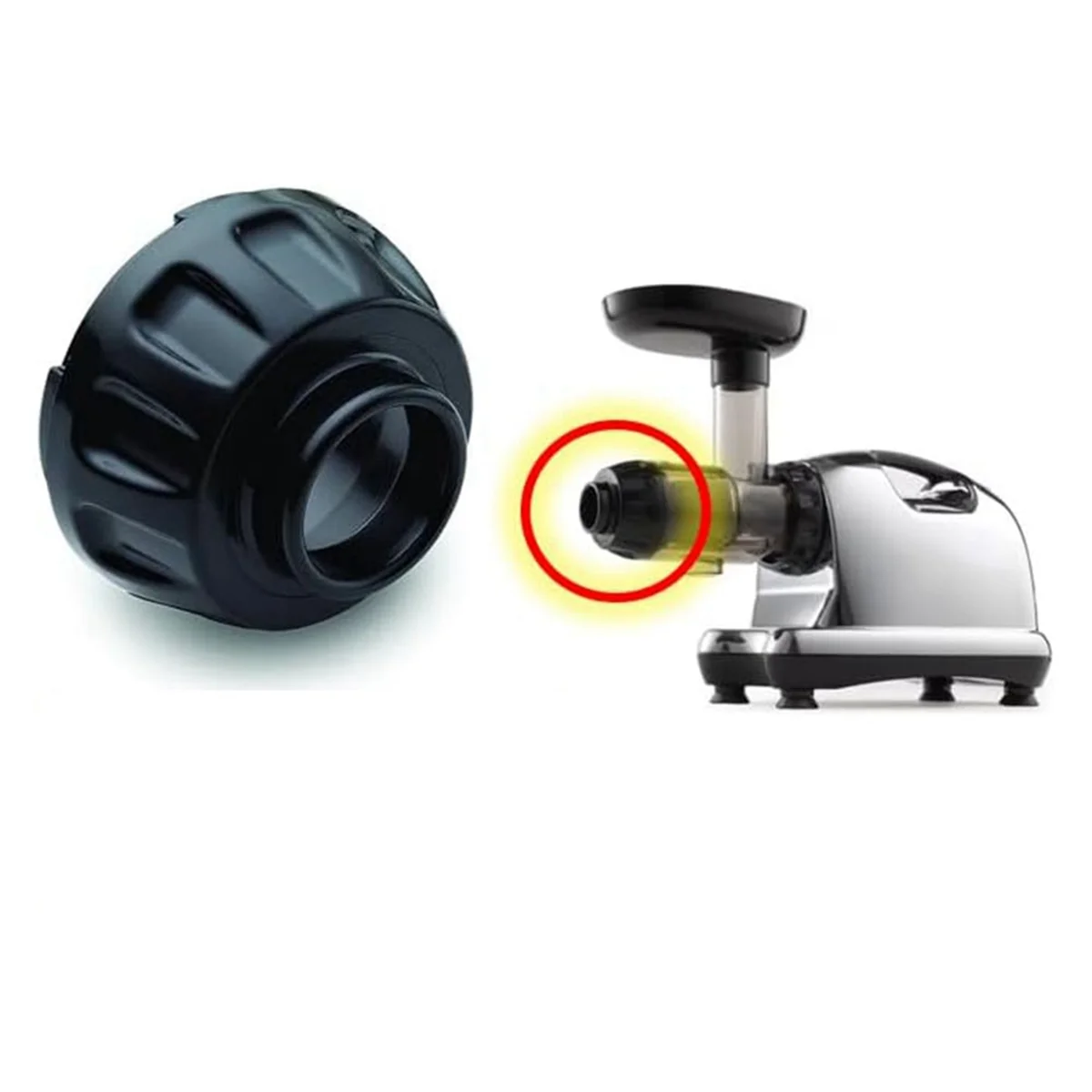 غطاء نهاية العصارة A14G، قطع غيار للطراز 8003 8004 8005، قطع غيار وملحقات العصارة البطيئة بالضغط البارد