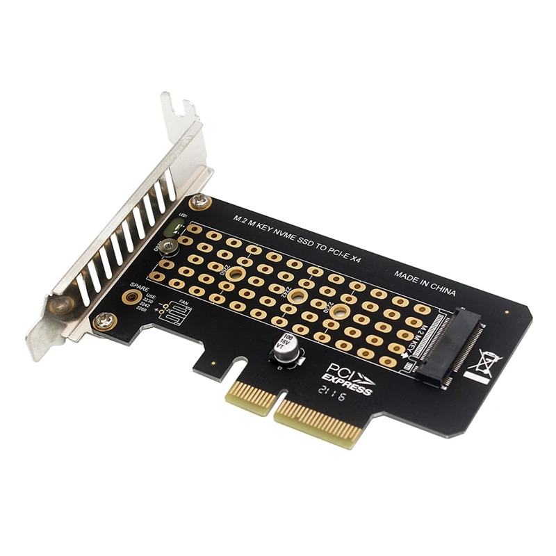 

M.2 Nvme адаптер для M.2 Nvme Плата расширения Φ/X8/X16 слот поддержка M Key, жесткий диск