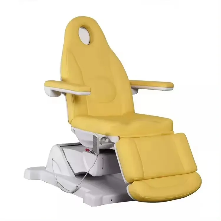 

Beauty BedAM Beauty Salon Swivel Chair Bed 3 Motors Facial Bed Table ENT Multifunctional Pedicure Table Rotating Massage Beauty