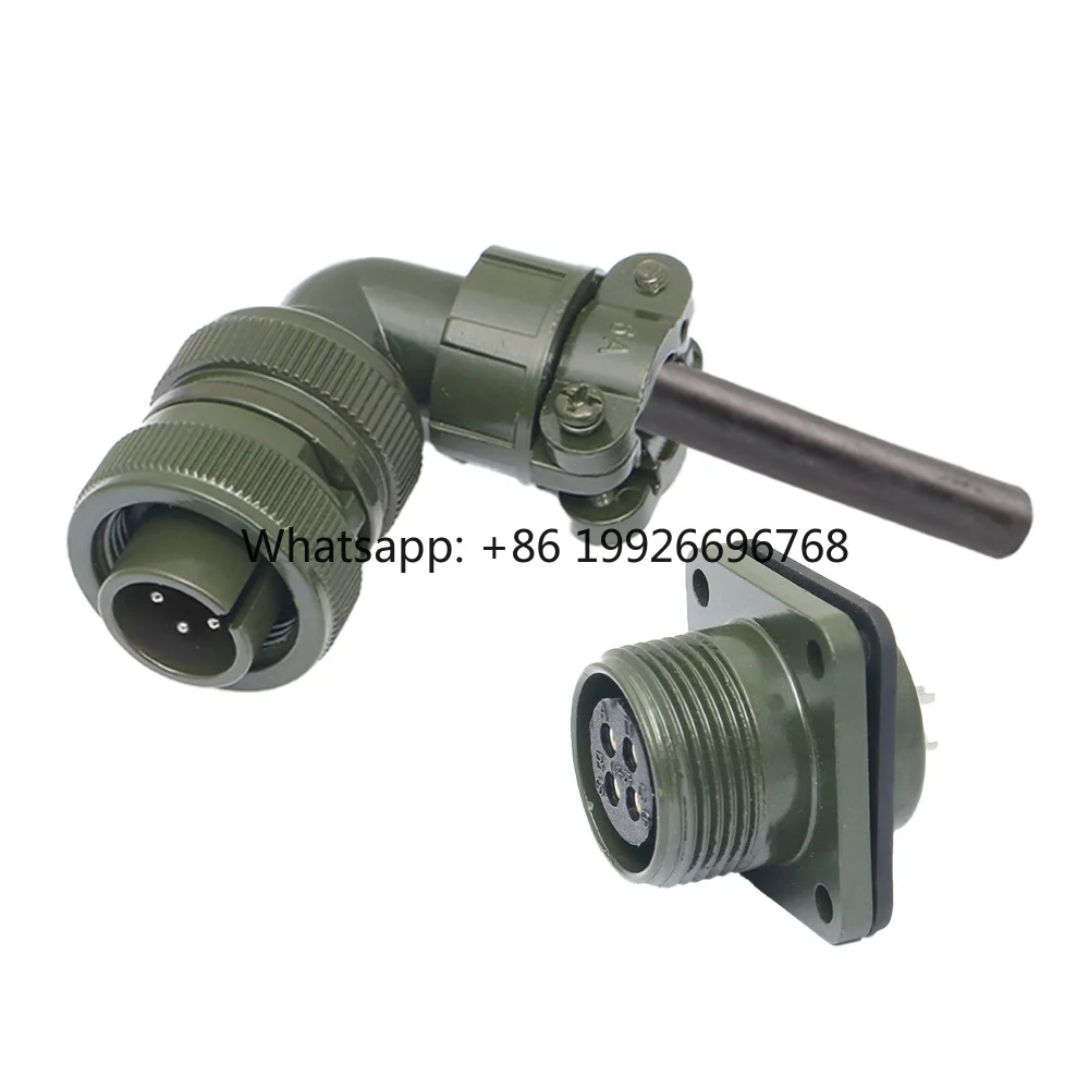 

MIL-DTL-5015 MS3106 MS3108 MS3102 Aerospace Aviation Circular 14S IP67 Waterproof Male Female Plug Panel Mount Socket Connector