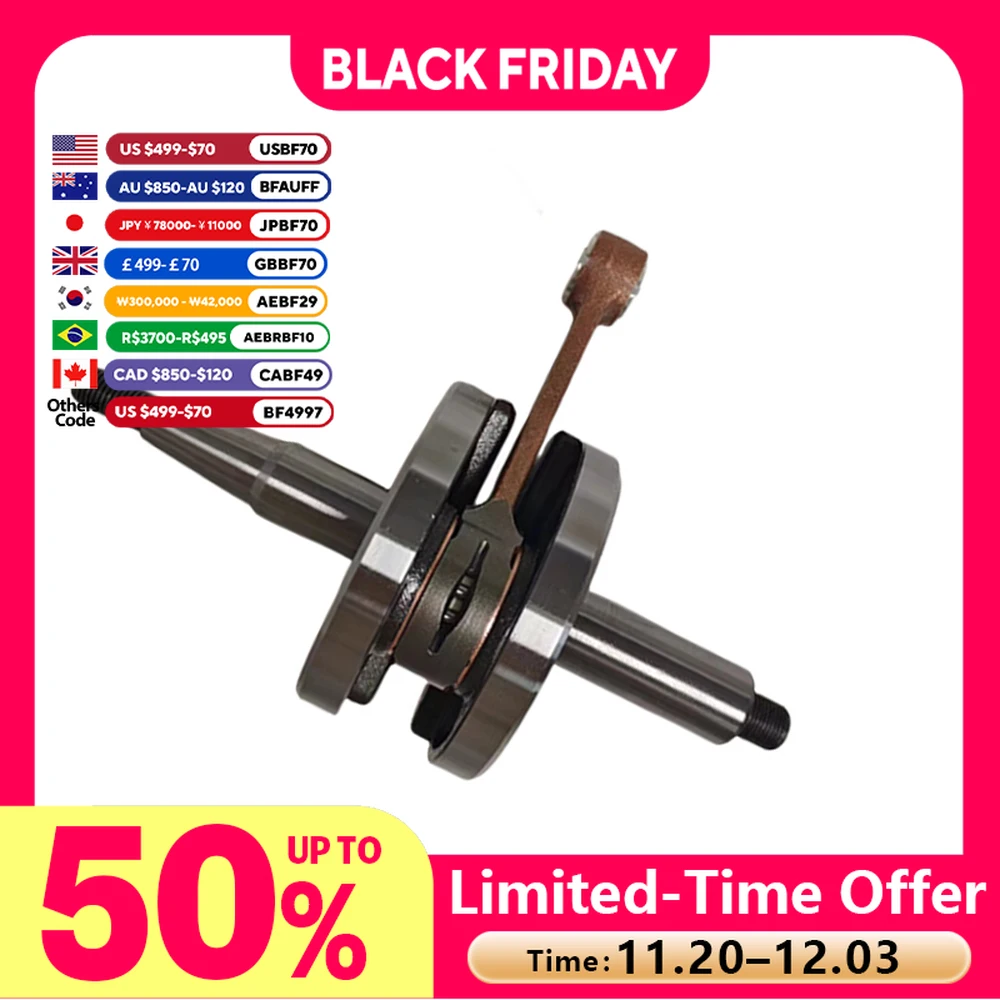 

YZ85 Crankshaft Connection Rod Assembly Motorcycle Accessories for Yamaha YZ 85 2002-2018 Engine 2 Stroke Crank 5PA-11400-00-00