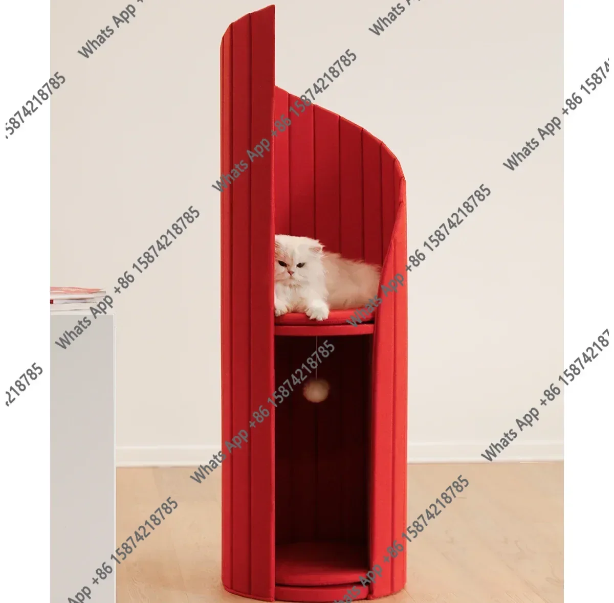 

Домик-дерево для кошек, всесезонный, с лазалкой, лежанками и матрасами, мебель для животных, товары для кошек, платформа для прыжков, двухъярусная кровать