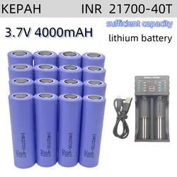 100% NEW 21700 4500mah 45A 40T 3.7V high discharge/capacity Li-ion rechargeable battery PK 30T high discharge power li-ion