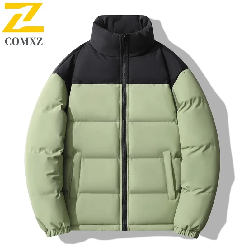 Men's ​​Thickened Cotton Windbreaker American Style Outdoor Sport Jacket Waterproof Windproof Cool Weather​​ Warm tactics Coat