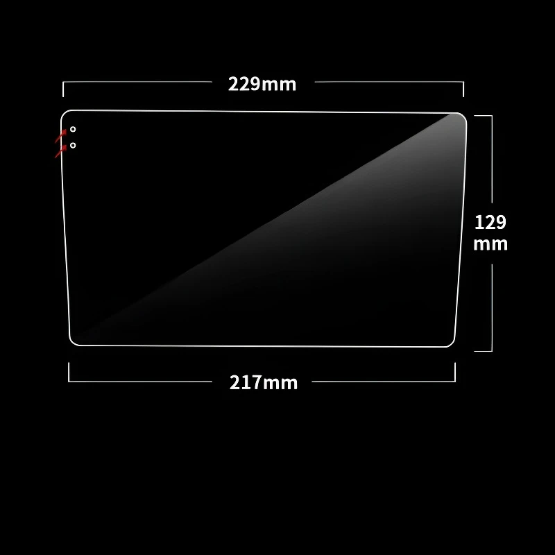 für 9-Zoll-HD-Displayschutz aus klarem gehärtetem Glas, Android-Auto, Multimedia-Radio-Player, DVD, GPS, vollflüssigkeitskristall-Display – Detail 4