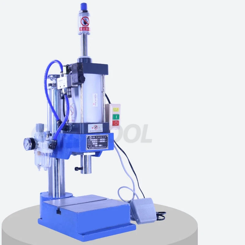 DT-63 Bench Press Small High Precision Riveting Machine Pneumatic Punching Machine 200kg Single Column Riveting Machine