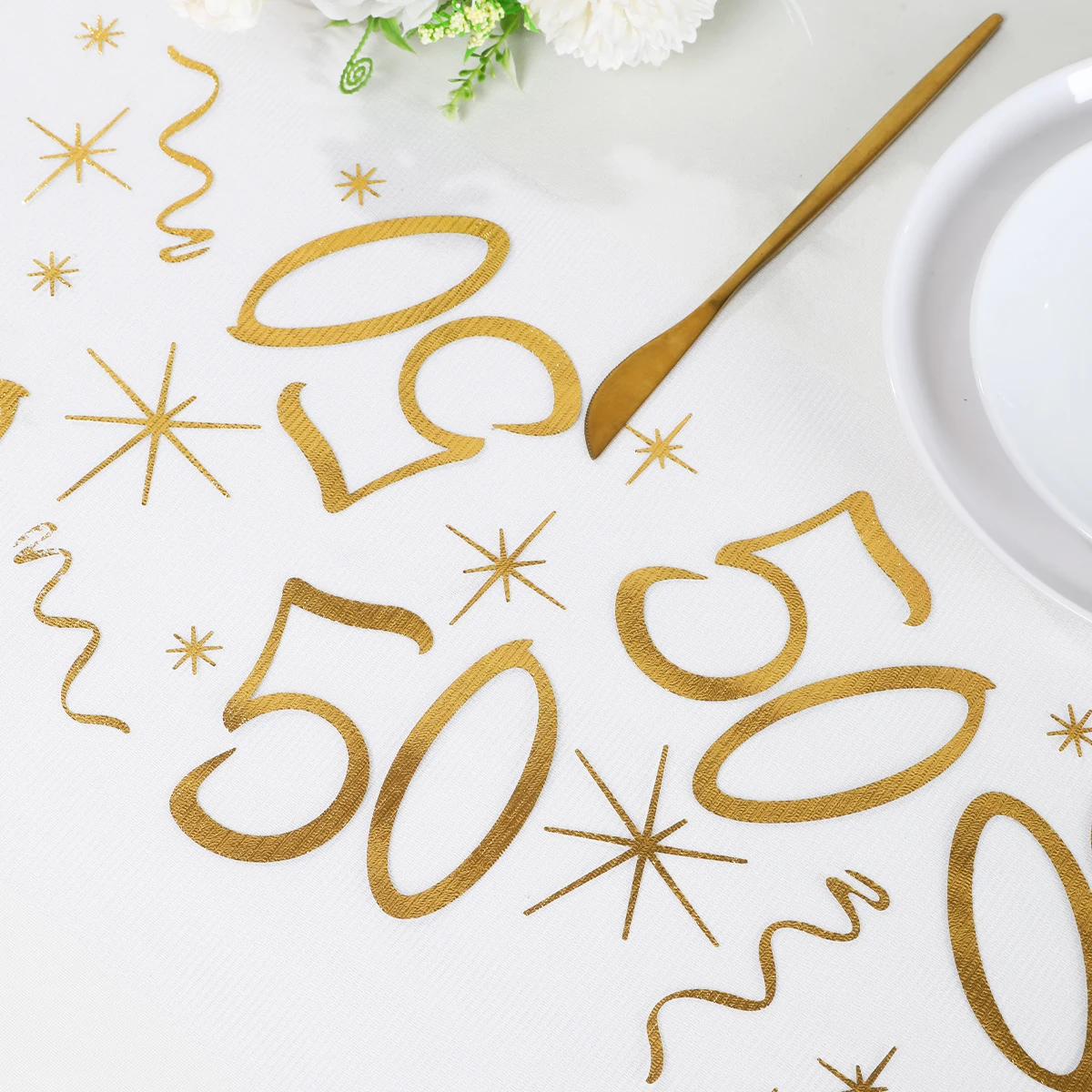 Gold Table Runner 50th 60th Birthday Party Decor Gold Table Runner Party Gold Foil Mesh Gold Silver Sequin Thin Roll Table Decor