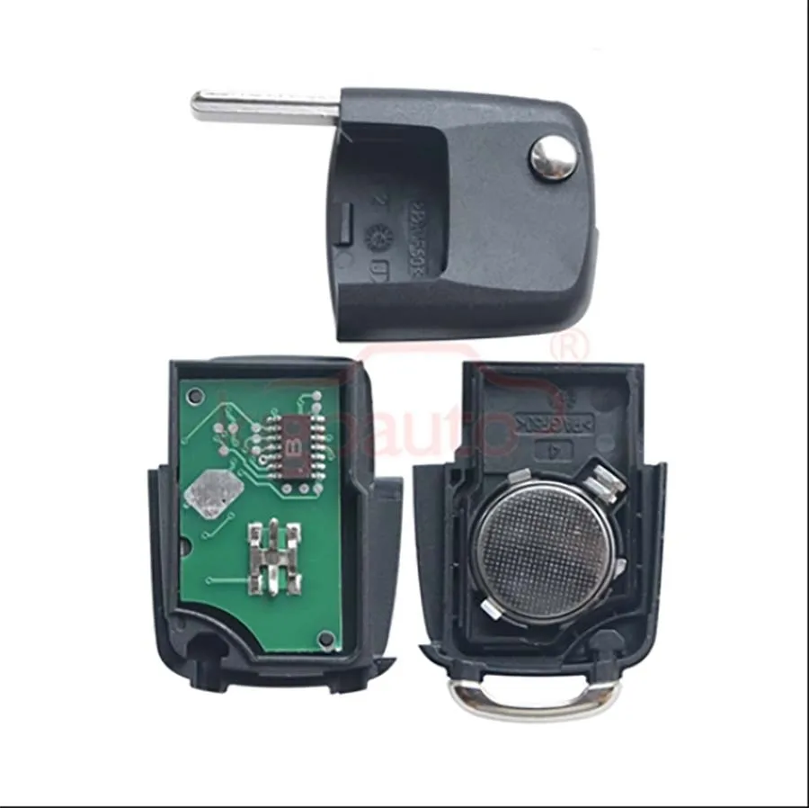 Remotekey 1KO959753N 3 Button ID48 Chip 434 Mhz Car Remote Key HU66 For VW Volkswagen Golf Jetta Tiguan 2010 2011