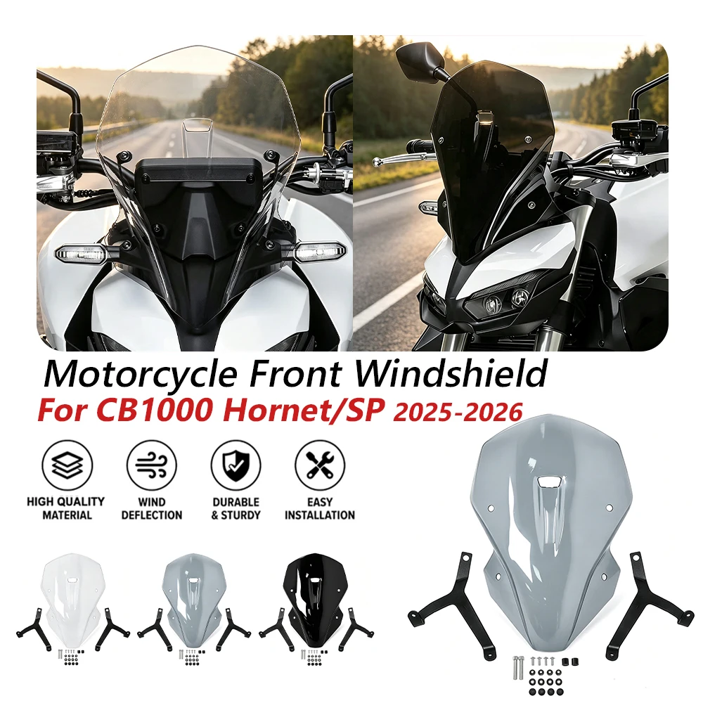 For Honda CB1000 Hornet SP 2025 2026 CB 1000 Hornet New Airflow Deflector Windscreen Windshield Flyscreen Motorcycle Accessories