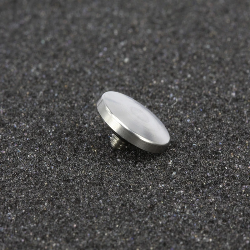Haoge Camera Shutter Release Button for Leica Q3 43/Q3/D-LUX8/M9 / M10 / M-10P / M9-P / M Type 240/m262 Convex Surface Silver