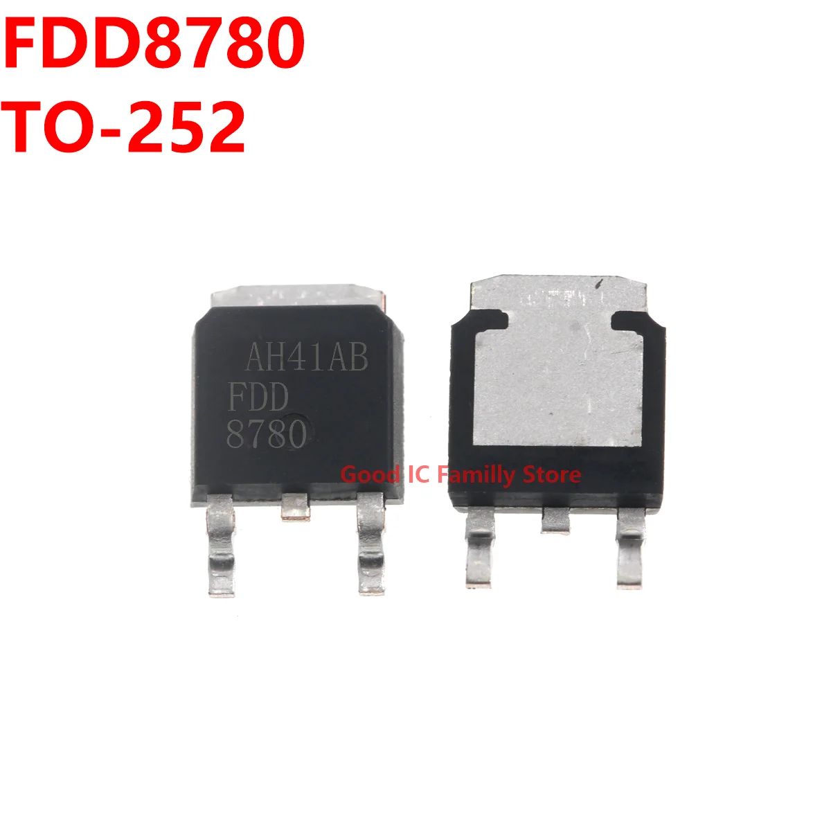 

10PCS FDD8780 TO-252