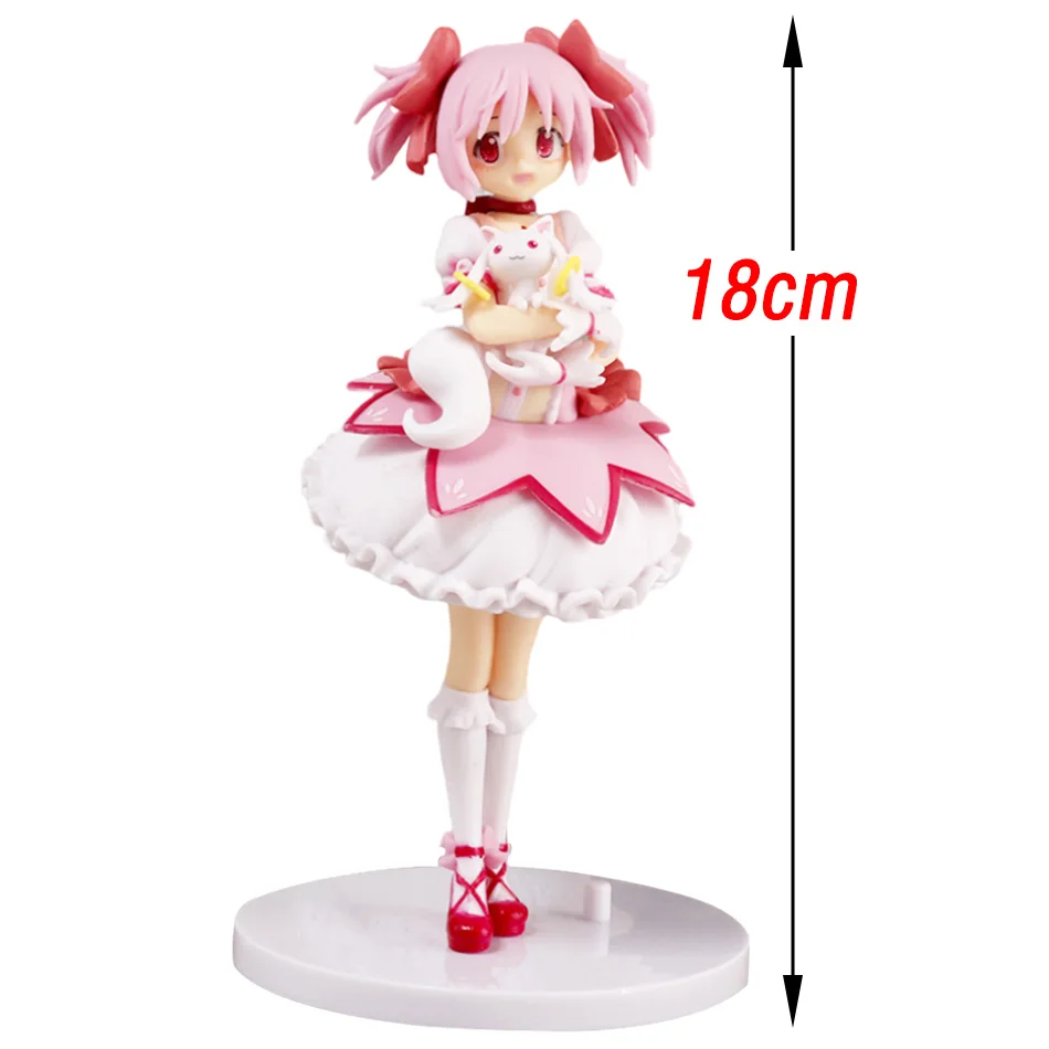 18cm cartoon magic girl Xiaoyuan series Lumuyuan hand made pvc model anime beautiful girl hand made festival birthday cute gift