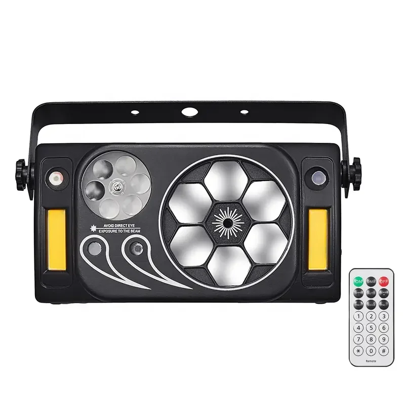 Disco effect light 6in1 beam strobe pattern laser dmx512 and remote control party KTV bar Atmosphere stage Light event show