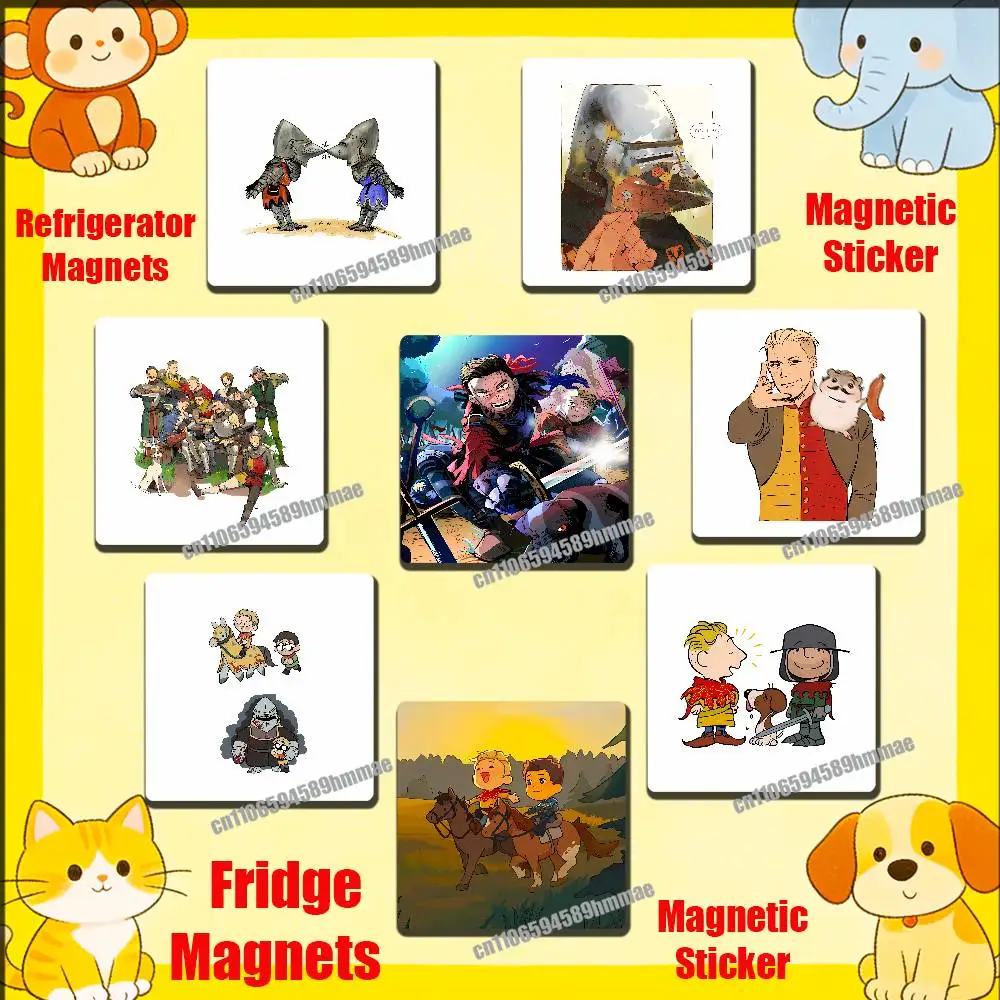 

For K-Kingdom Come Deliverance Hans Henry KCD 2 Fridge Freezer Refrigerator Magnets Metal Cabinet Magnetic Sticker Cover Home