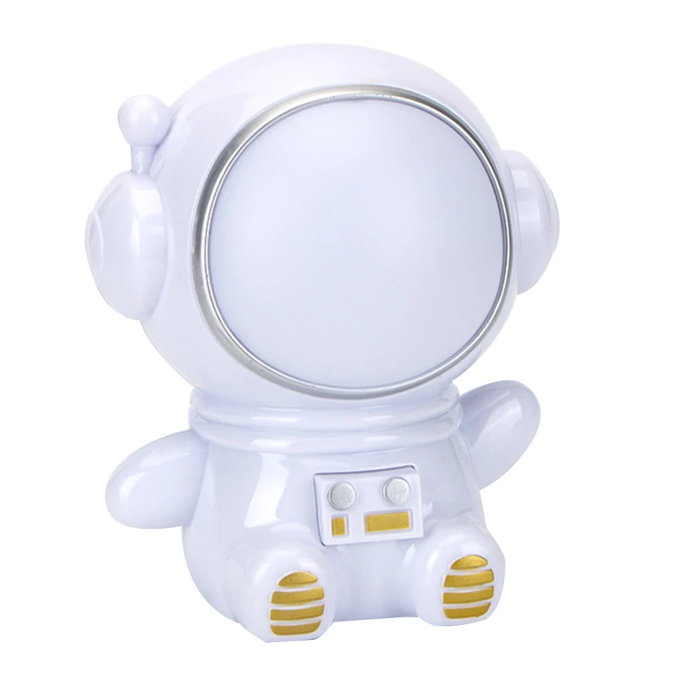 

Mini Night Light Astronaut Bedroom Table Lamp Led Junior High School Student Adorable Decor
