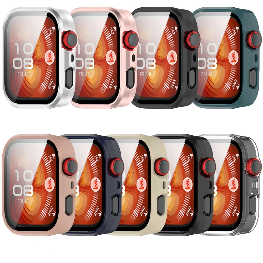 

Full Cover For Huawei Watch Fit5 Pro Screen Protector Bumper PC Shell Case Cover