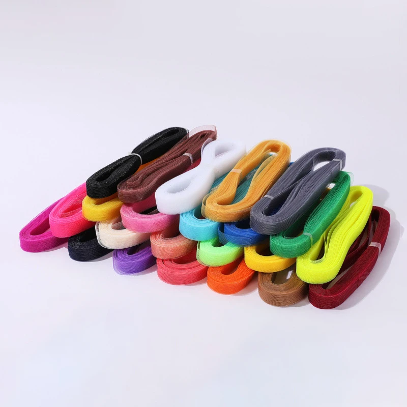 

1-16 см полиэстер обвалка плоская простая жесткая жесткая криновая коса из конского волоса для шитья свадебного платья аксессуар для торжественного платья для танцев