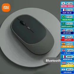 Xiaomi Wireless Mouse ricaricabile Gamer Dual Mode Bluetooth-compatibile 2.4G USB Mute Mouse per Laptop Tablet Macbook Mause