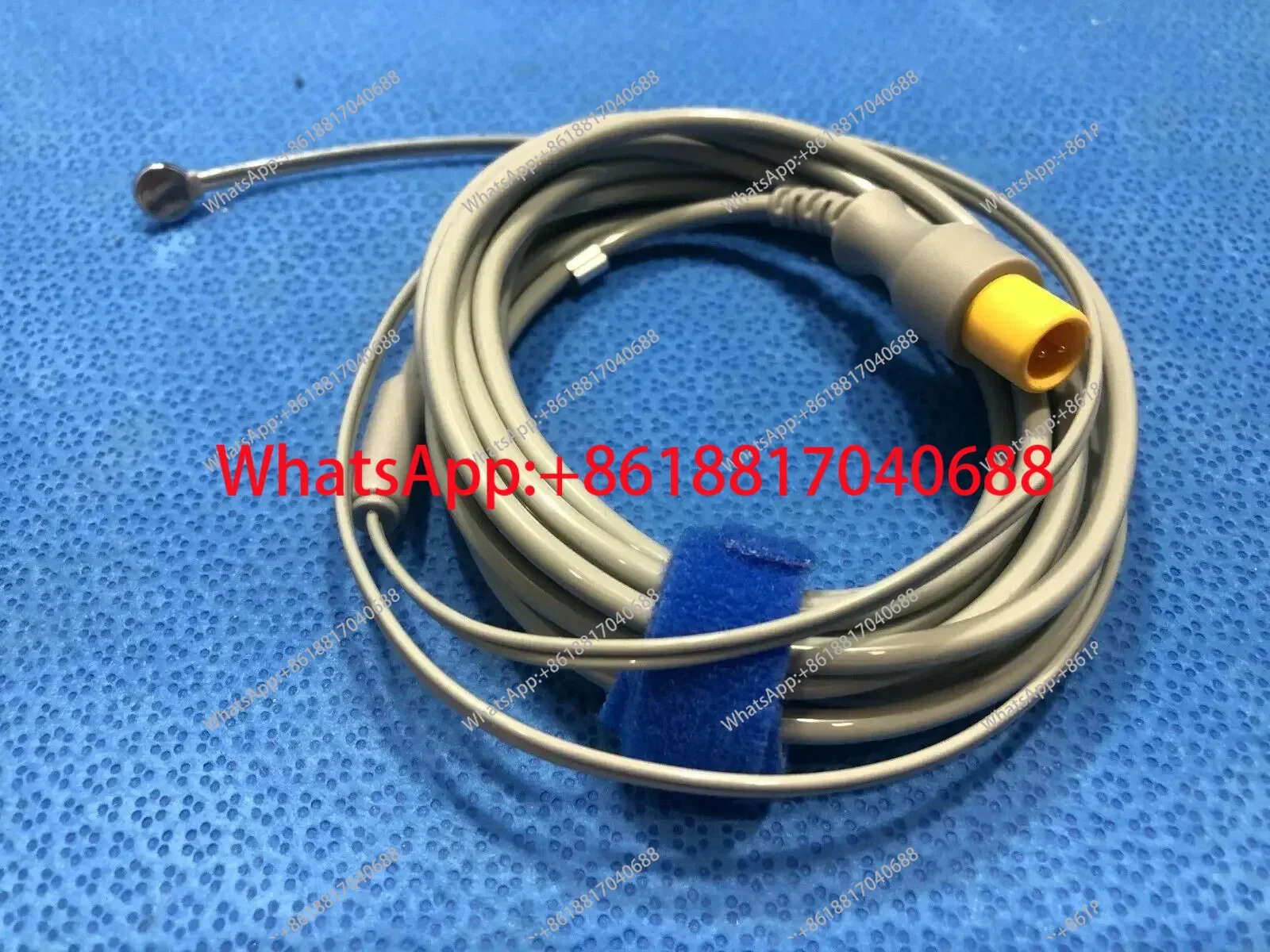 Sonda de temperatura de piel para adultos reutilizable MR403B Original de 2 pines 0011-30-37393 para T5/T6/T8/ipm9800/ipm10/ipm8