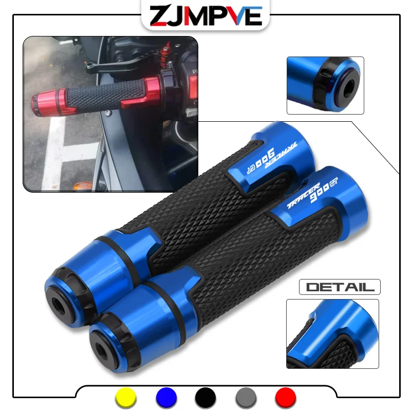 Universal Handle Grips For TRACER700GT TRACER900GT tracer Motorcycle 7/8'' 22mm Anti-Slip Handle bar Accessories Handlebar Grips