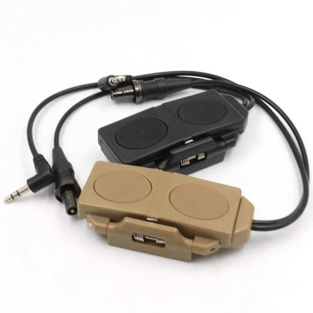 Tactical Flashlight PEQ 15 PEQ 16A 15 Double Remote Airsoft Light M3X WMX200 Gun Weapon Light Switch SF +2.5 EX177