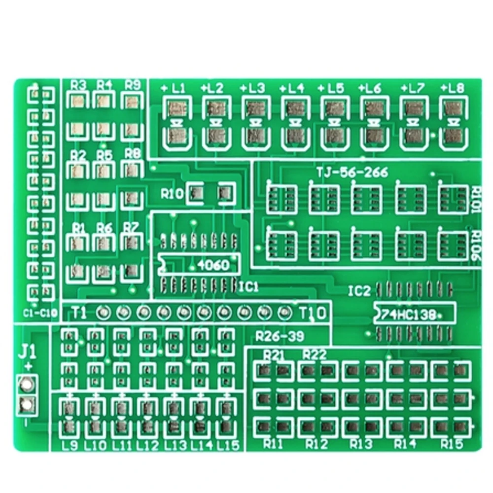 DIY Electronic Kit 15-way lantern controller kit SMD component welding practice board parts DX-TP12 Welding Learning