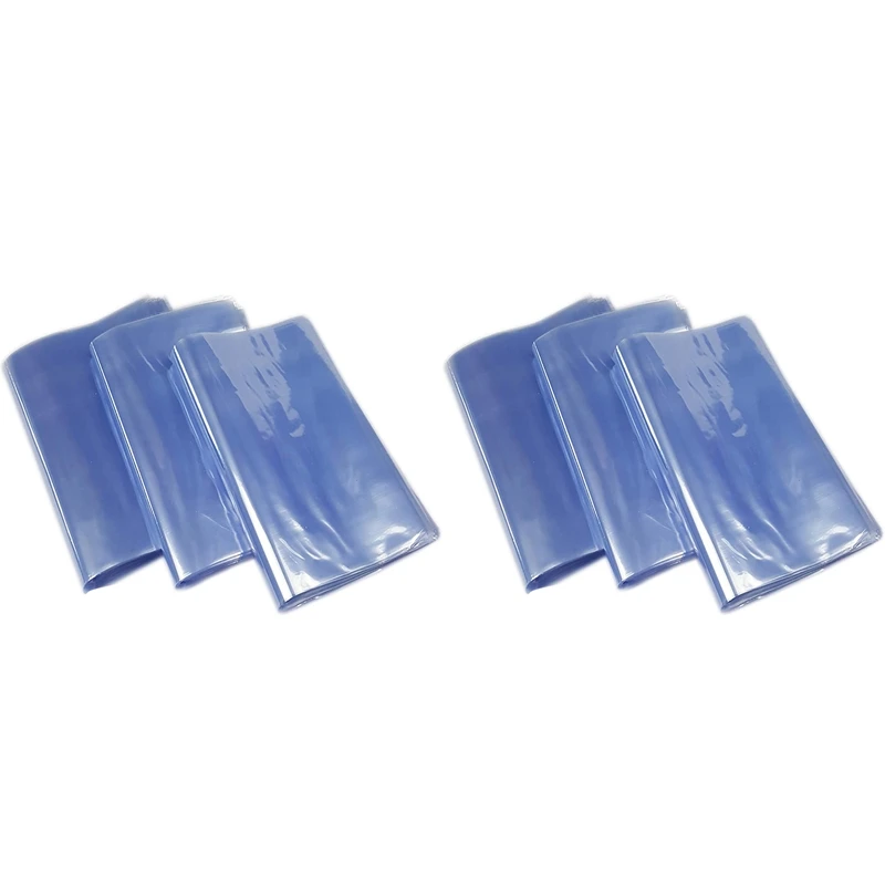 

100Pcs DIY Blower Heat Seal Flat Mouth Pvc Heat Shrink Film Bag Wrap Waterproof Storager Transparent Plastic Bag