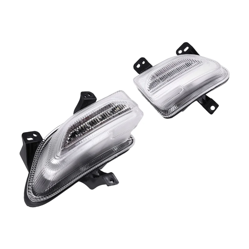 

New Arrival For Jeep Renegade 2015-2018 Front Bumper LED DRL Daytime Running Light Assembly With Turn Signal Driving Fog Lamp Ki