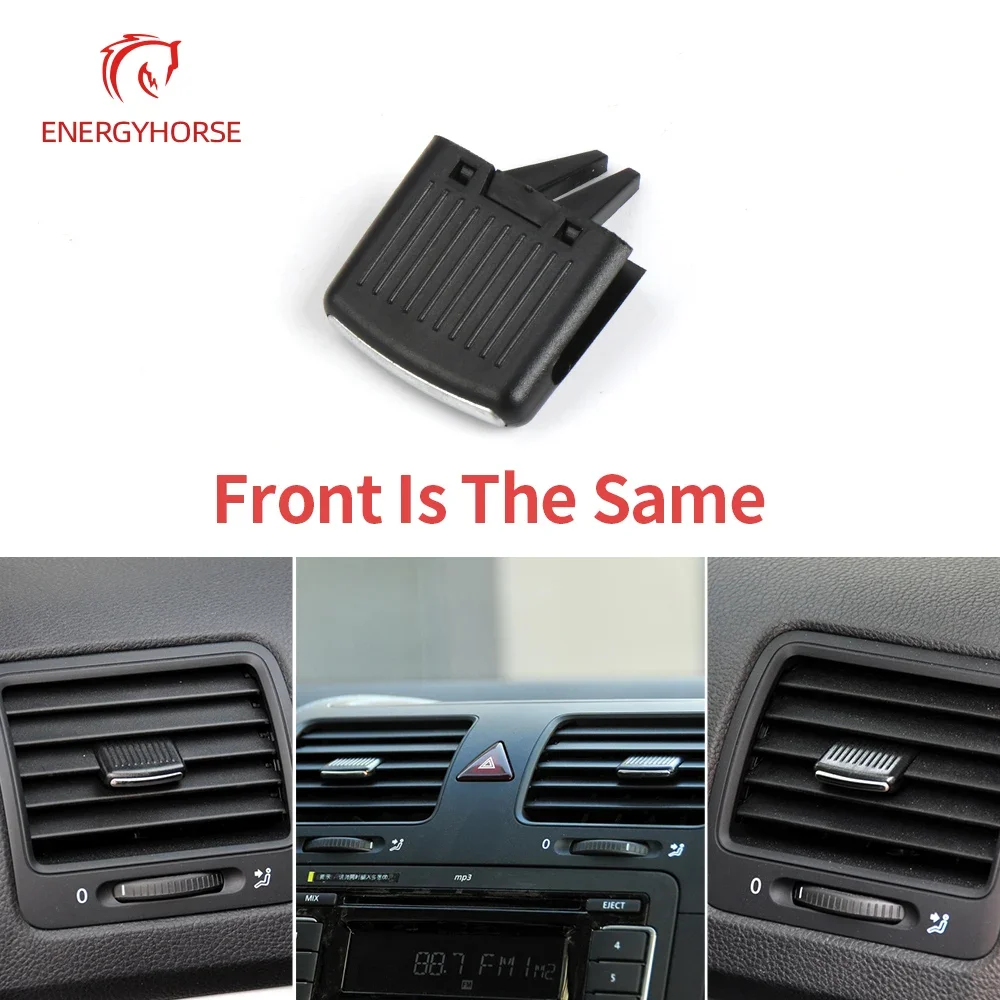 Car Front Air Conditioning A/C Air Vent Outlet Tab Air Conditioning Leaf Adjust Clip Repair Kit for VW Sagitar Car Styling