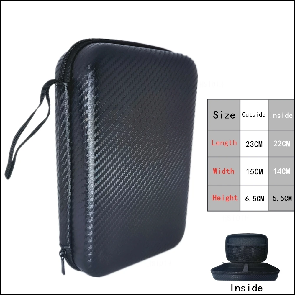 Big Digital Multimeter Bag Tool Bag For Headphone Bag Electric Vehicle Power Supply Bag EVA Box Case Digital  Cable Storage Bag