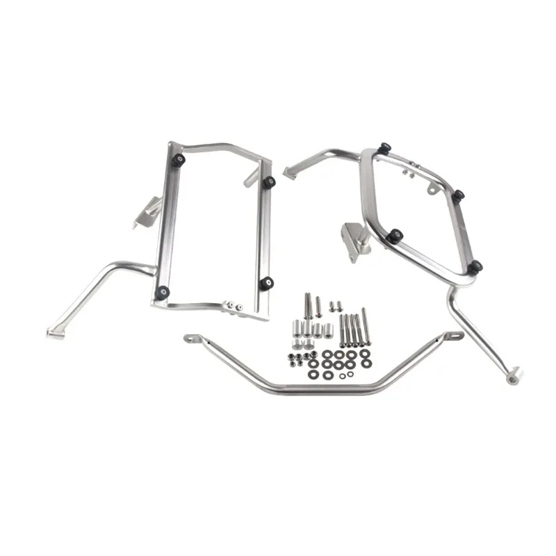 Motorcycle Stainless Steel Side Box Bracket MotorBike Side Luggage Boxes Steady Frame Kits for BMW G310GS G 310 GS